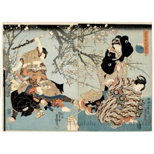 Utagawa Kunisada: Second Month - Honolulu Museum of Art