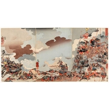 Utagawa Kuniyoshi: The Great War at Kawanakajima - Honolulu Museum of Art