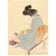 Japanese Print "Matsukaze" by Shimazaki Ryüu