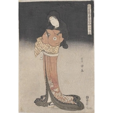 Utagawa Toyokuni I: Yamato-ya Iwai Hanshiro IV as Kikusui - Honolulu Museum of Art