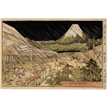 Utagawa Toyokuni I: Night Attack of the Soga Brothers - Honolulu Museum of Art