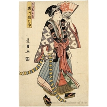 Utagawa Toyokuni I: Segawa Michinosuke I as Geisha Ohana - Honolulu Museum of Art