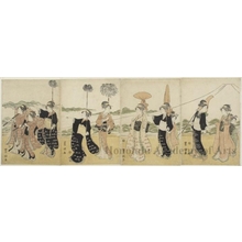 Utagawa Toyokuni I: Female Procession - Honolulu Museum of Art