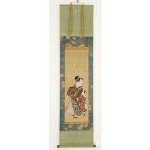 Utagawa Toyokuni I: Courtesan with Attendant - Honolulu Museum of Art