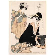 Kitagawa Utamaro: Ogiya Takikawa - Honolulu Museum of Art