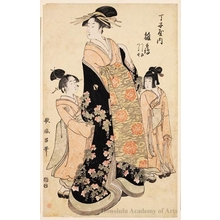 Kitagawa Utamaro: Hinazuru of the Chöji-ya Brothel House - Honolulu Museum of Art