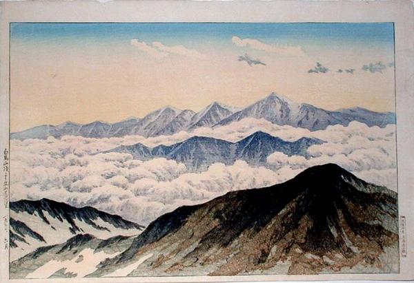 japanese mountain paintings