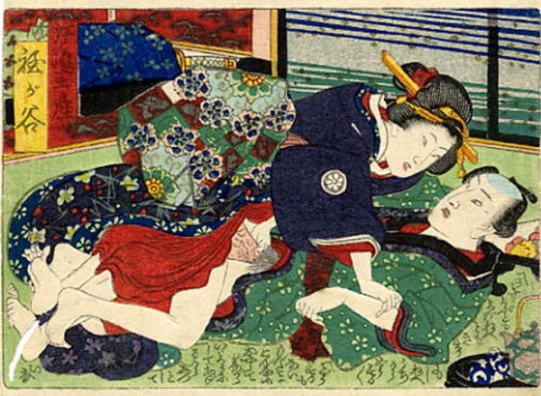 Utagawa Kunisada: Shunga - Japanese Art Open Database - Ukiyo-e Search