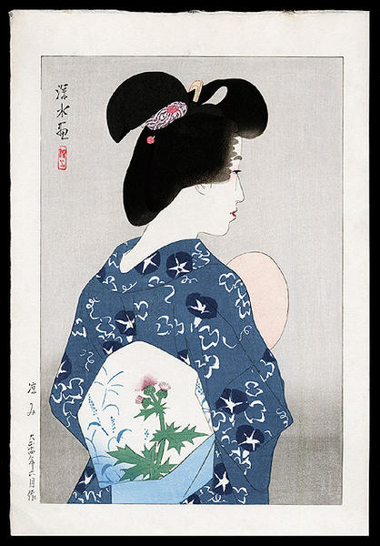 Ito Shinsui: Suzumi- Evening Cool — 涼み - Japanese Art Open 