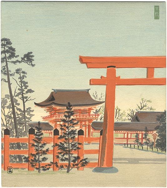 1年保証』 【専用】明治28年発行 厳島神社 版画 版画 - vedam.academy