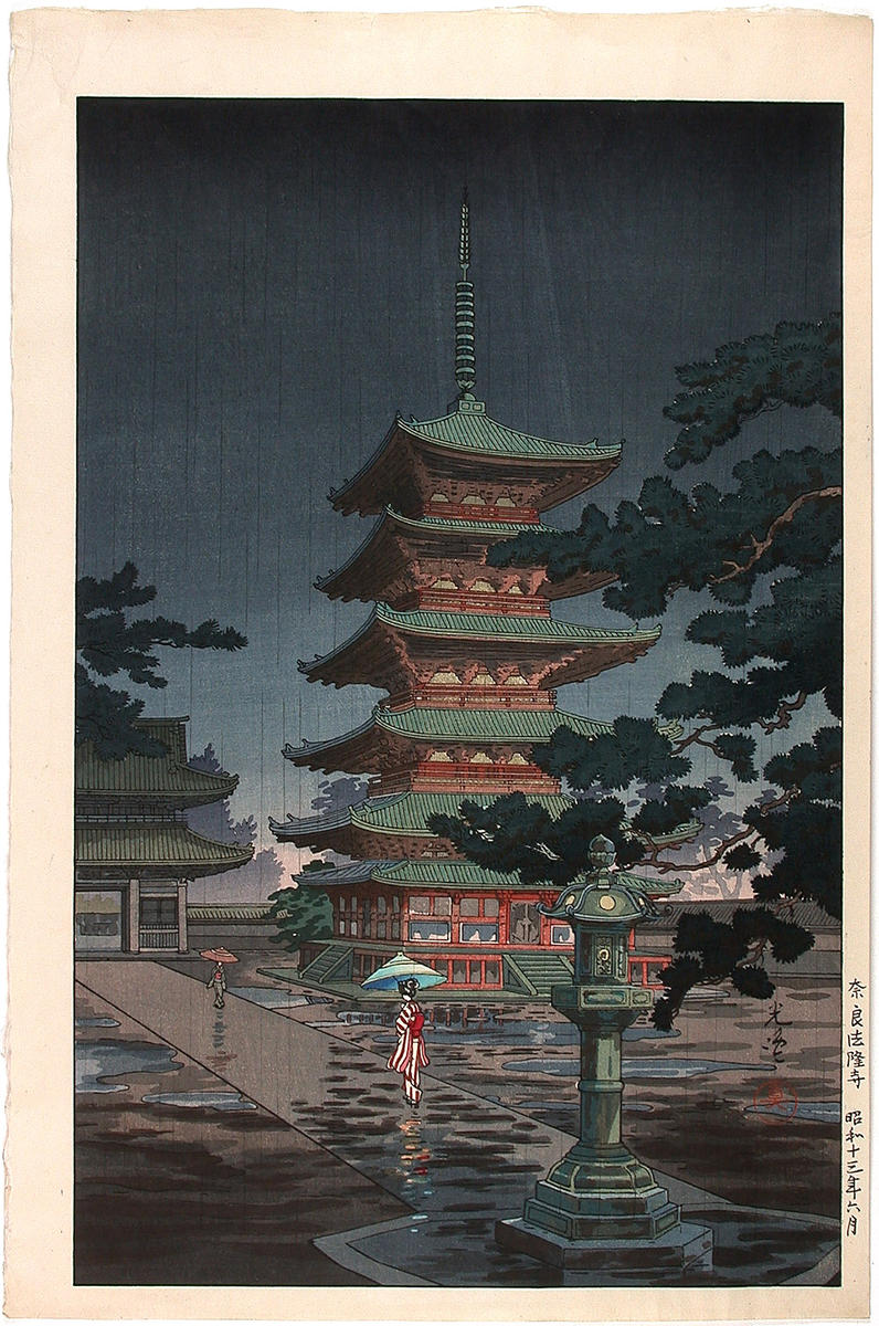 japanese temple art