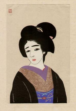 Asahi Masahide: Moga Bijin — Yuki - Japanese Art Open Database