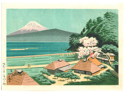Fujishima Takeji: Mt. Fuji at Tateho - Japanese Art Open Database
