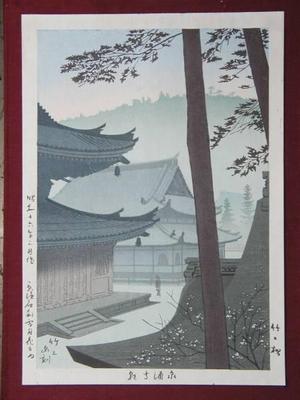Fujishima Takeji: Sennyuji Temple — 泉涌寺 - Japanese Art Open Database