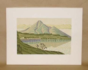 Fujishima Takeji: Inawashiroko — 猪苗代湖 - Japanese Art Open Database