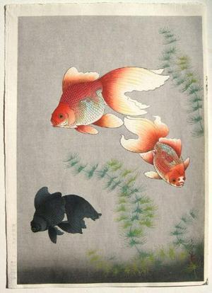 Bakufu Ohno: Goldfish - Japanese Art Open Database