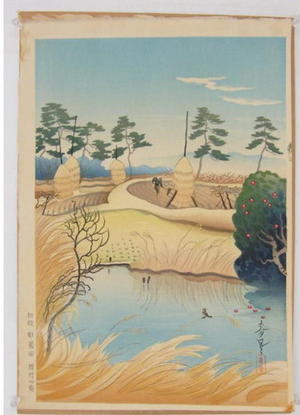 Bakufu Ohno: Early Spring — 早春 - Japanese Art Open Database