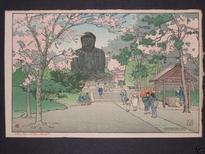 Japanese Print "Kamakura" by Bartlett Charles