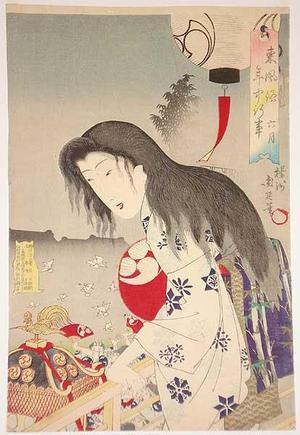 Toyohara Chikanobu: June - Japanese Art Open Database