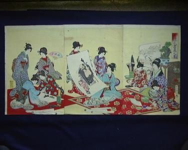 豊原周延: Scroll Painting - Japanese Art Open Database