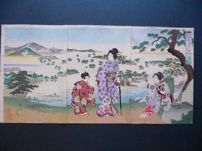 豊原周延: Rikuzen Matsushima — 陸前松島乃景 - Japanese Art Open Database