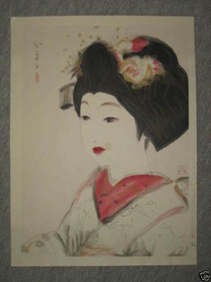 Domoto Insho: Maiko — 舞妓の図 - Japanese Art Open Database