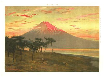 Eisaku Wada: Mt Fuji in the Morning Glow - Japanese Art Open Database