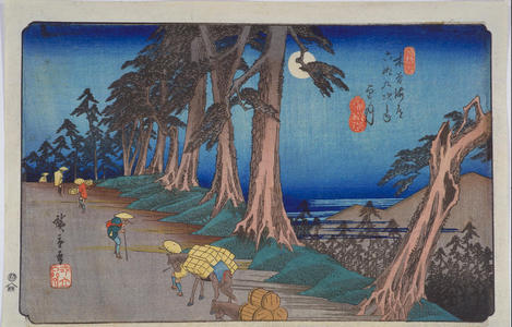 Utagawa Hiroshige: Mochizuki — 望月 - Japanese Art Open Database