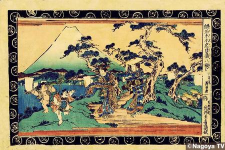 Keisai Eisen: Act 8, The Bride on her Way - Japanese Art Open Database