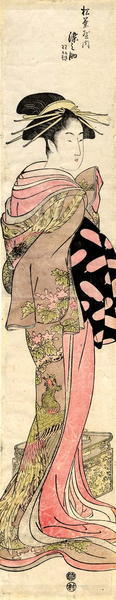 Hosoda Eishi: The Oiran, Hanaogi - Japanese Art Open Database