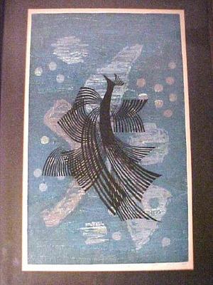 北岡文雄: Birds Dance - Japanese Art Open Database