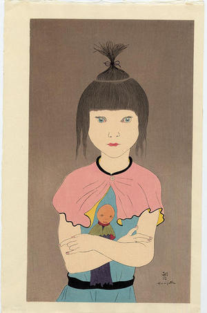 Foujita Tsuguji: The Girl - Japanese Art Open Database