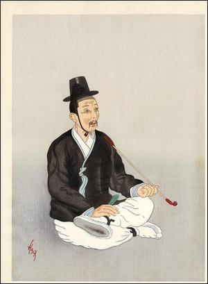 Hack, Vincent: Korean Smoking - Japanese Art Open Database