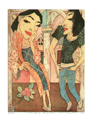 Hiratsuka Yuji: Maiden Blush - Japanese Art Open Database