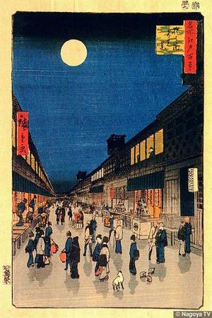 Ando Hiroshige, 歌川広重 (Hiroshige 1 Ando (歌川広重))による浮世絵「Unknown title」