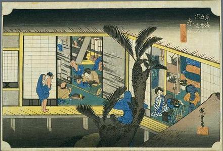 Utagawa Hiroshige: Akasaka - Japanese Art Open Database