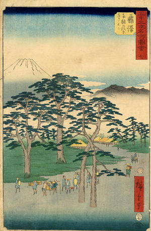 Utagawa Hiroshige: Hodogaya - Japanese Art Open Database