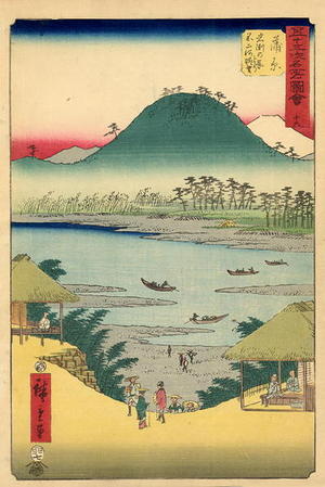 歌川広重: Kanbara-Kambara - Japanese Art Open Database
