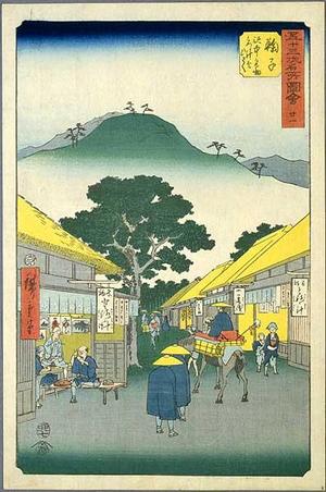 Utagawa Hiroshige: Mariko - Japanese Art Open Database