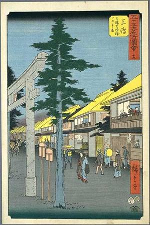 Utagawa Hiroshige: Mishima - Japanese Art Open Database