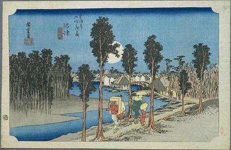 Utagawa Hiroshige: Namazu - Japanese Art Open Database