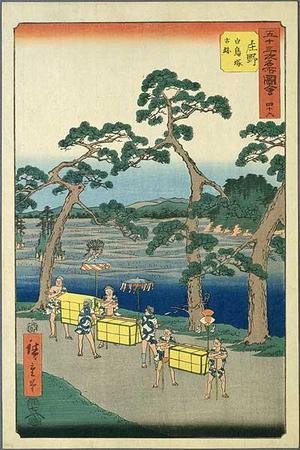 Utagawa Hiroshige: Shono - Japanese Art Open Database