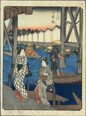 Utagawa Hiroshige: Nihonbashi — 日本橋 - Japanese Art Open Database