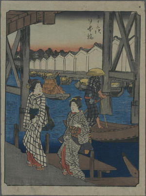 歌川広重: Nihonbashi — 日本橋 - Japanese Art Open Database