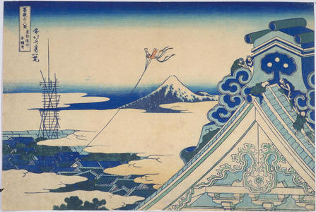 Katsushika Hokusai: Honganji Temple at Asakusa in Edo — 東都浅艸本願寺 - Japanese Art Open Database