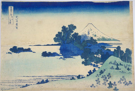 Katsushika Hokusai: Shichirigahama Beach in Sagami Province — 相州七里浜 - Japanese Art Open Database