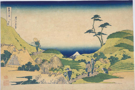 Katsushika Hokusai: Shimo-Meguro — 下目黒 - Japanese Art Open Database