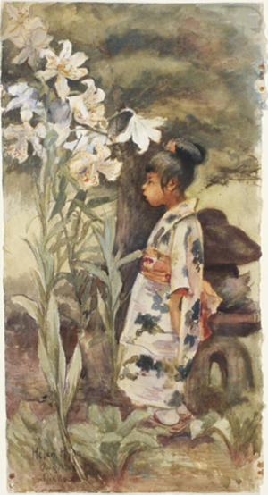 Hyde, Helen: A Girl In Nikko - Japanese Art Open Database