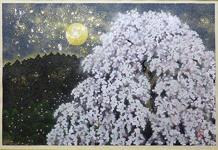 前田政雄: Sakura Flowers — 桜花 - Japanese Art Open Database