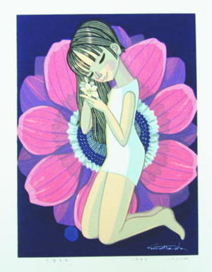 Ikeda Shuzo: Anemone windflower — アネモネ - Japanese Art Open Database